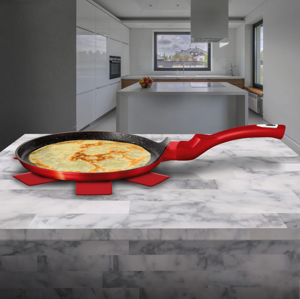 Pancake Pan 25 cm Berlinger Haus BH/1272 Burgundy