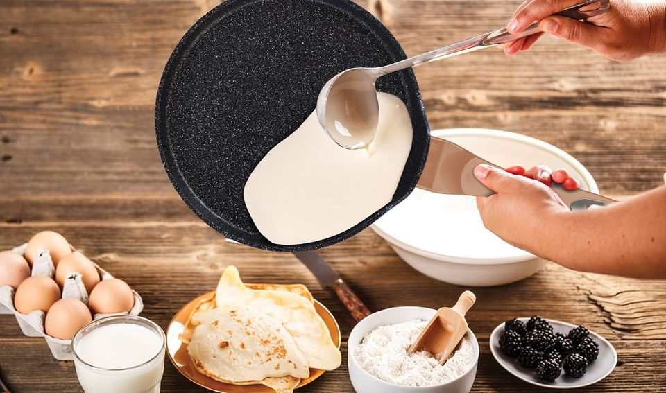 Pancake Pan 25 cm Berlinger Haus BH/1523 Metallic Rose Gold