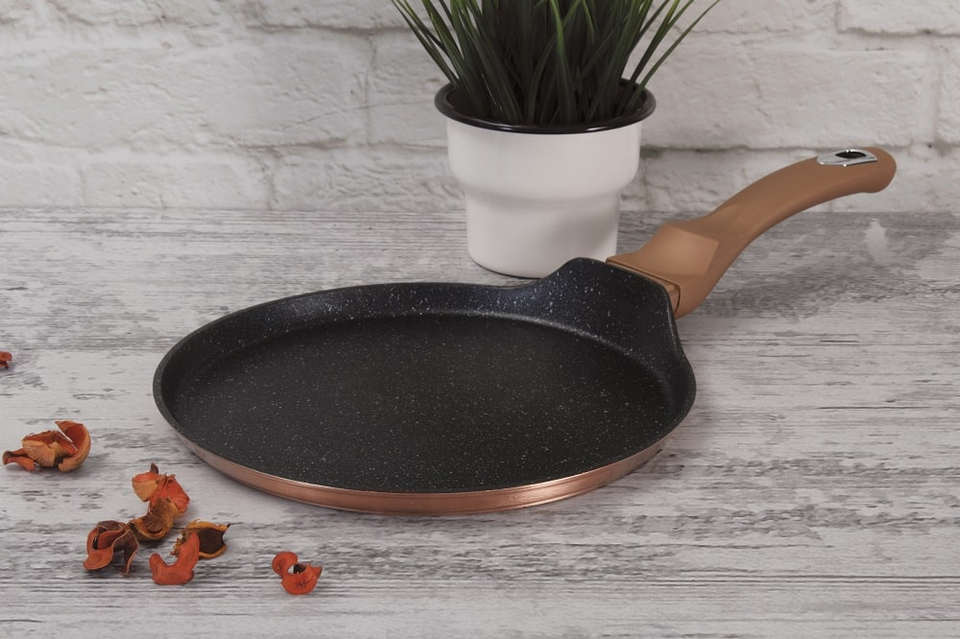 Pancake Pan 25 cm Berlinger Haus BH/1523 Metallic Rose Gold