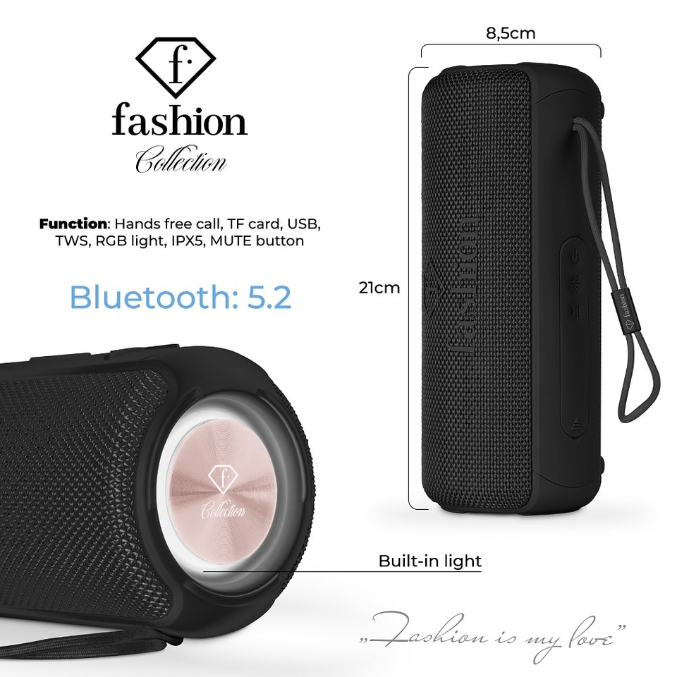 Bluetooth Speaker Fashion by Berlinger Haus FTV0117
