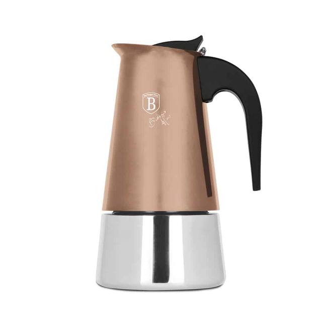 Coffee Maker 6 Cups Rose Gold | Berlinger Haus BH8908