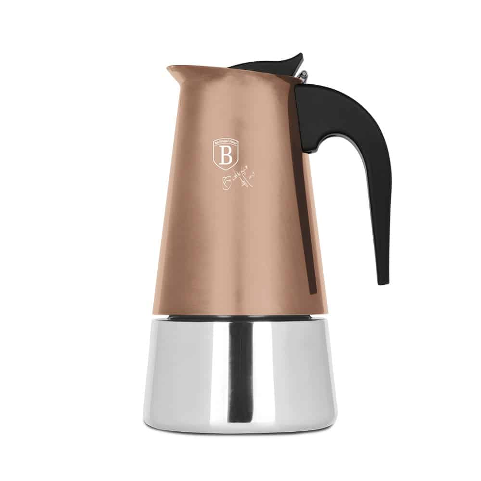 Coffee Maker 6 Cups Rose Gold | Berlinger Haus BH8908