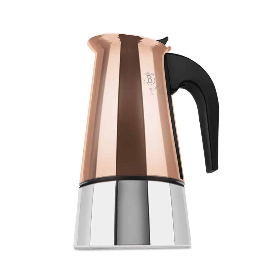 Coffee Maker 6 Cups Rose Gold | Berlinger Haus BH8908