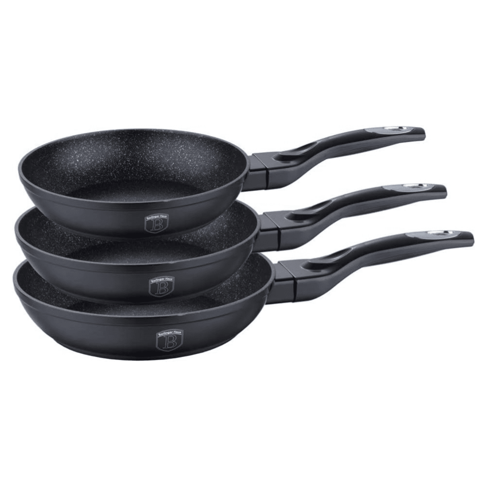 Frying Pan Set, 3 Pieces | Berlinger Haus BH1293