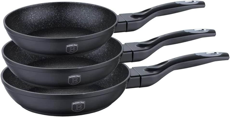 Frying Pan Set, 3 Pieces | Berlinger Haus BH1293