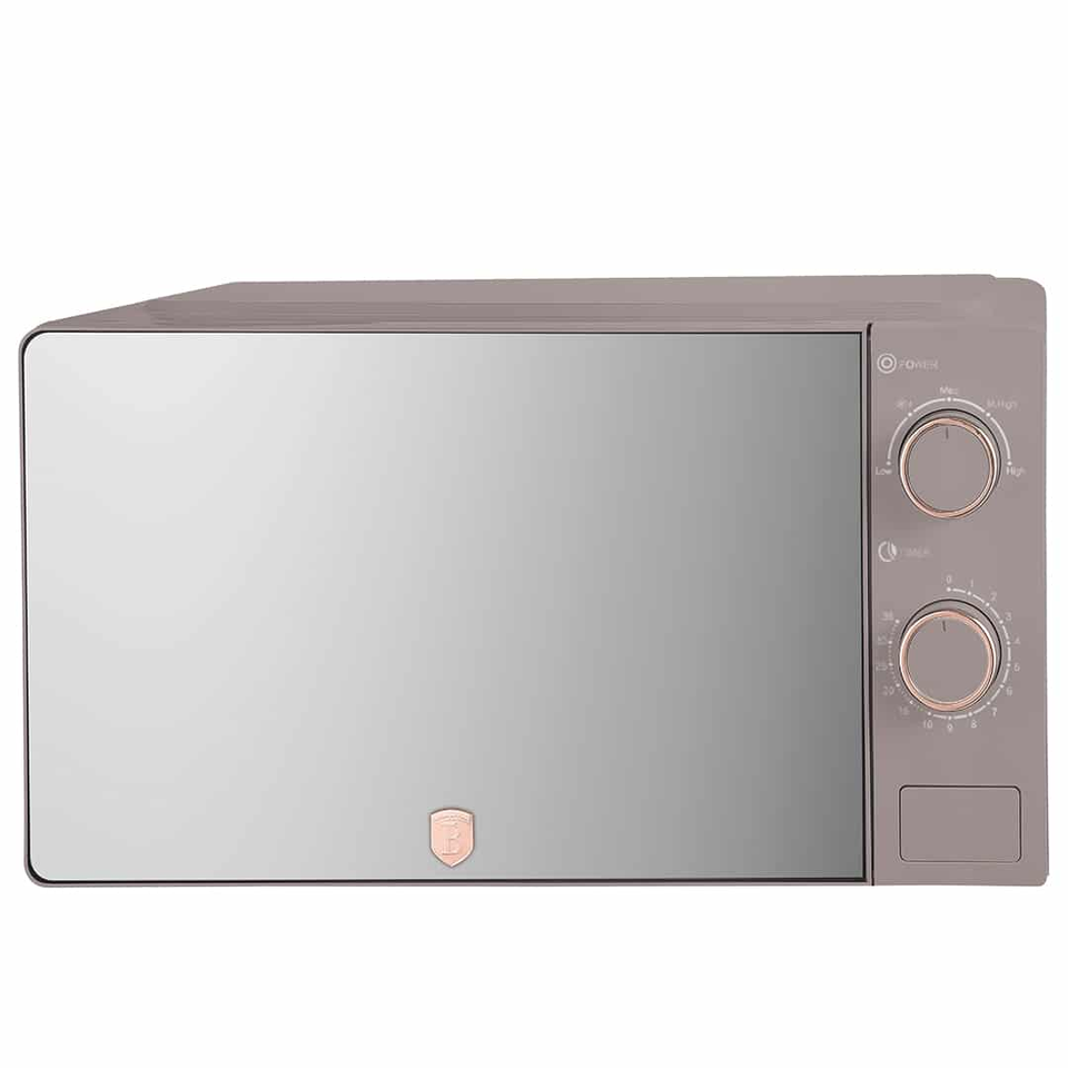 Mechanical Microwave Oven 20L, Matt Taupe – Berlinger Haus BH9901