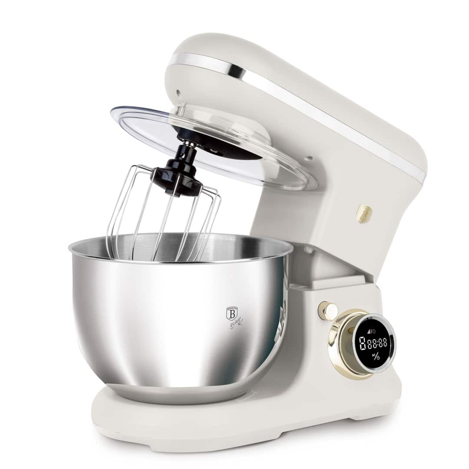 Planetary Stand Mixer 6L, 1500W, Matt Cream – Berlinger Haus BH9898