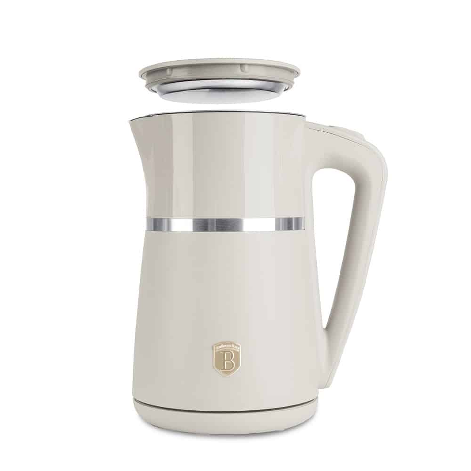 Double Wall Electric Kettle 1.7L, Matt Cream – Berlinger Haus BH9862