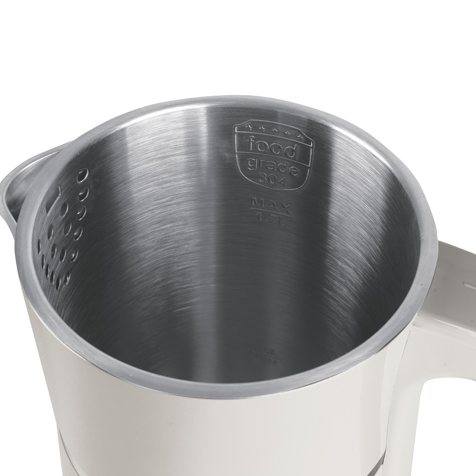 Double Wall Electric Kettle 1.7L, Matt Cream – Berlinger Haus BH9862