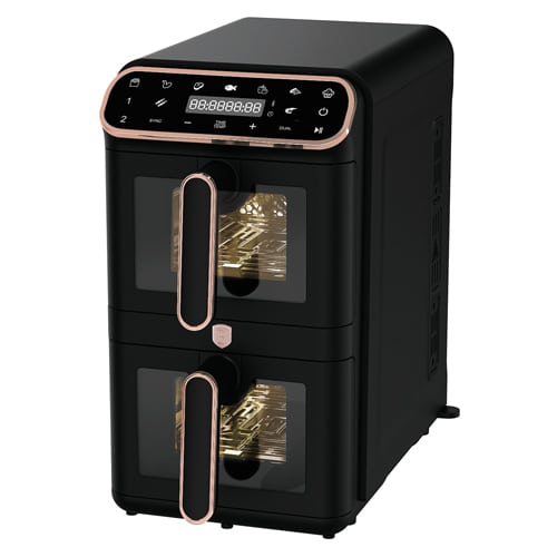 Dual Basket Air Fryer 11L 5.5L + 5.5L, Berlinger Haus BH9802