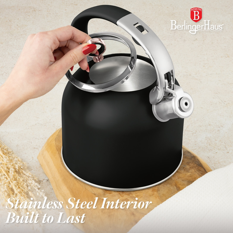 Kettle with Glass Lid 3.0L,Berlinger Haus BH8920