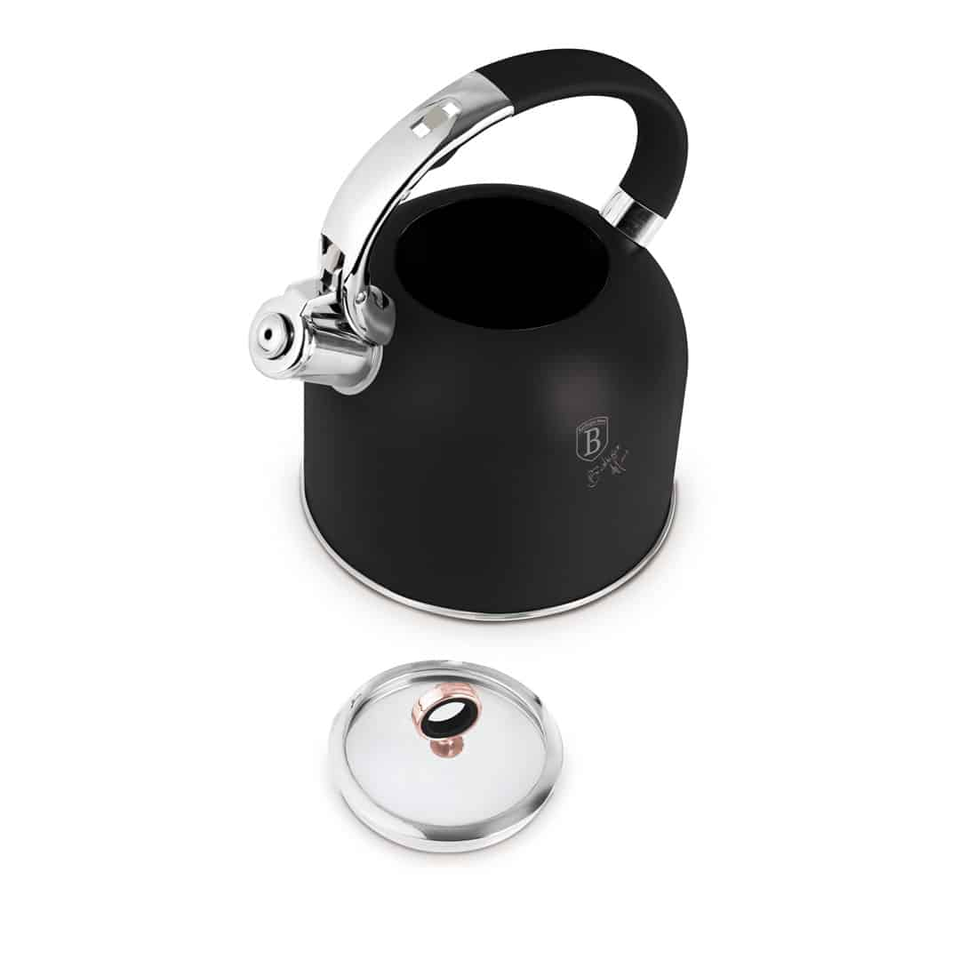 Kettle with Glass Lid 3.0L,Berlinger Haus BH8920