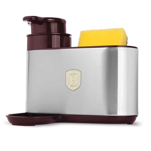 Soap Dispenser, 2-in-1 with Sponge Holder | Leonardo Collection | Berlinger Haus BH8934