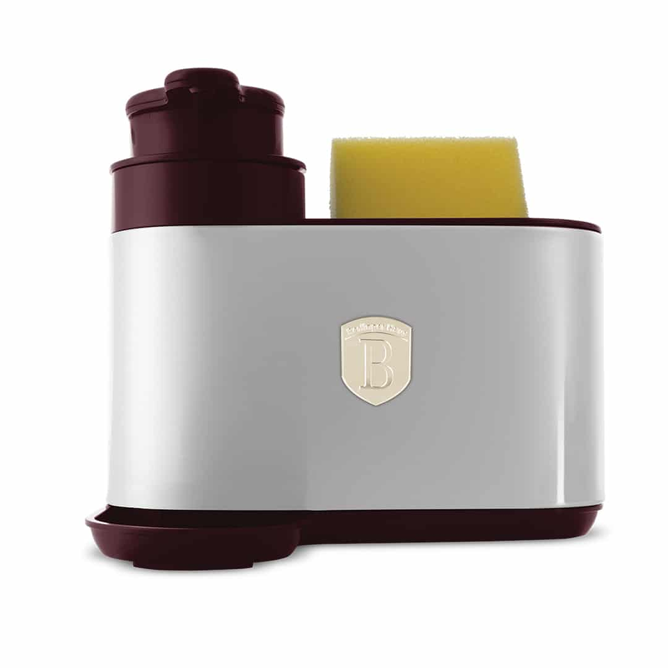 Soap Dispenser, 2-in-1 with Sponge Holder | Leonardo Collection | Berlinger Haus BH8934
