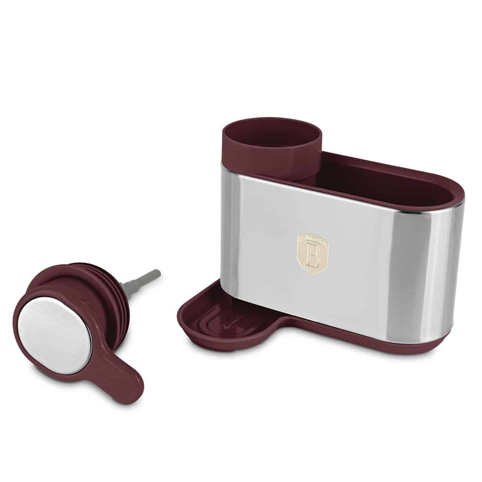 Soap Dispenser, 2-in-1 with Sponge Holder | Leonardo Collection | Berlinger Haus BH8934