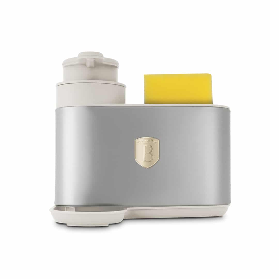 Soap Dispenser, 2-in-1 with Sponge Holder | Sahara Collection | Berlinger Haus BH8931