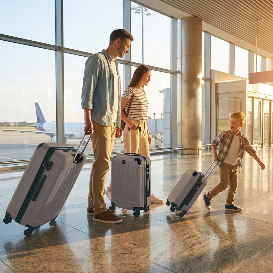 3-Piece Suitcase Set Berlinger Haus SF5004