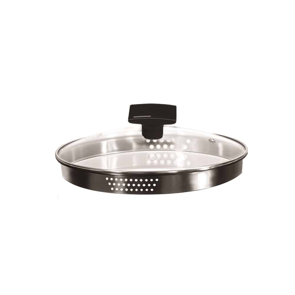 Pasta & Rice Pot with Lid, Ø24 cm | 6L | Matte Black Collection | Berlinger Haus LPBH255