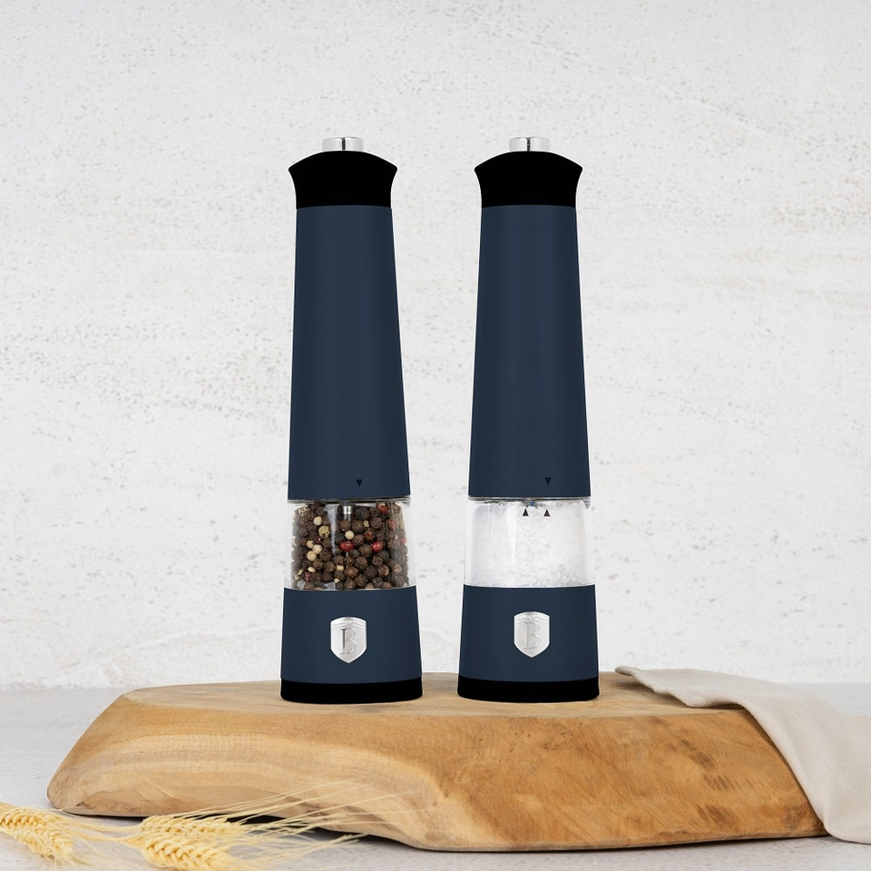 Electric Pepper & Salt Mill Set, 2 pcs Berlinger Haus BH9884