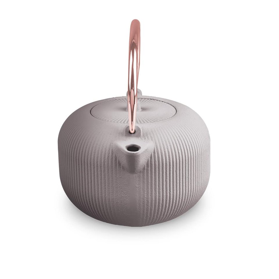 Cast Iron Teapot, 1 L | Matt Taupe | Berlinger Haus BH8939