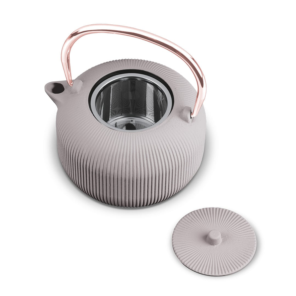 Cast Iron Teapot, 1 L | Matt Taupe | Berlinger Haus BH8939
