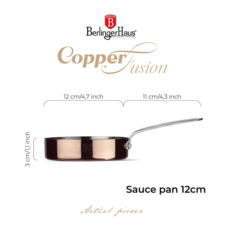 Frypan, 12 cm | Copper Touch Collection | Berlinger Haus BH8805