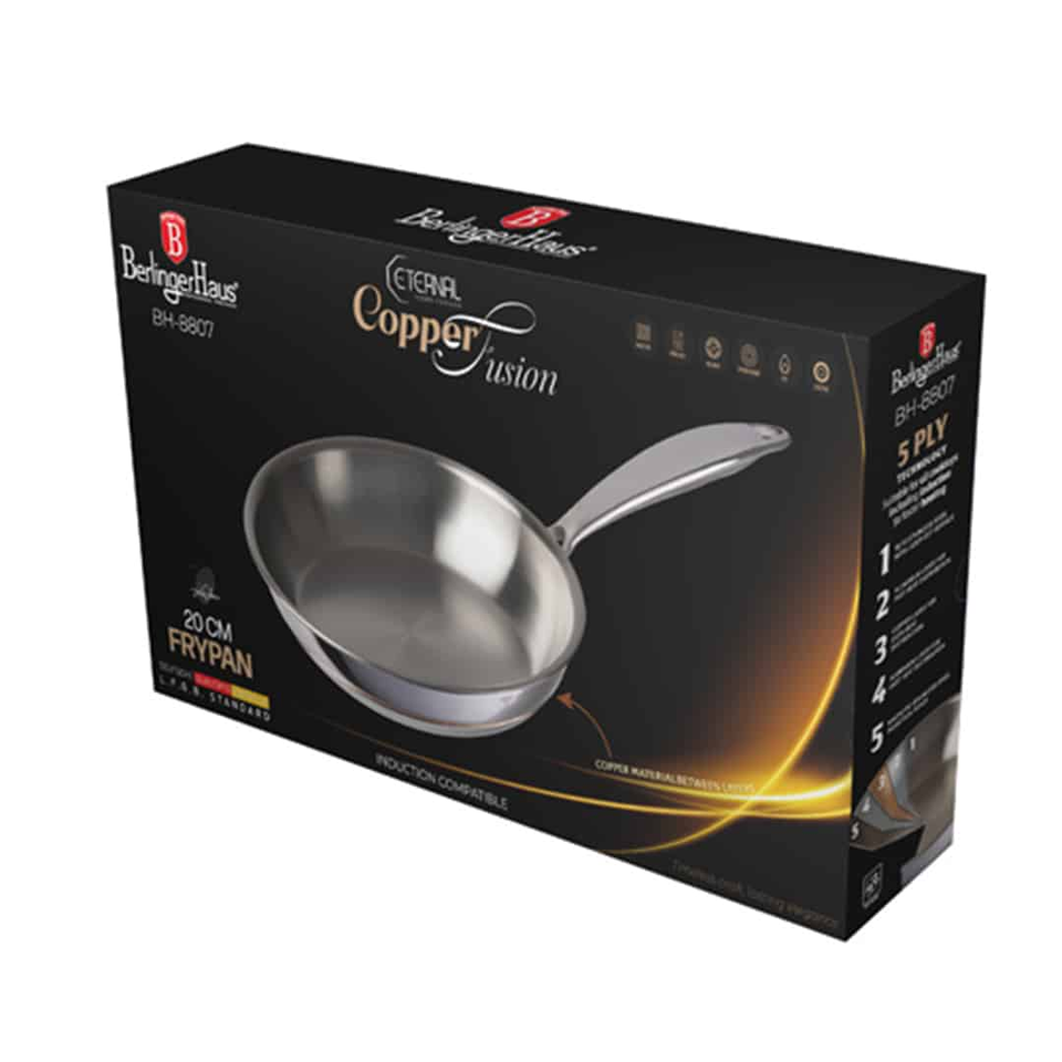 Frypan, 20 cm | Copper Touch Collection | Berlinger Haus BH8807