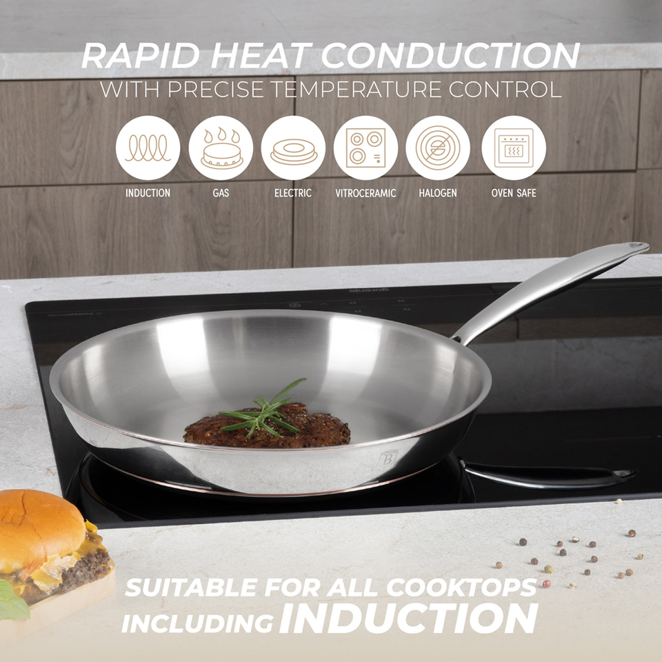Frypan, 24 cm | Copper Touch Collection | Berlinger Haus BH8808