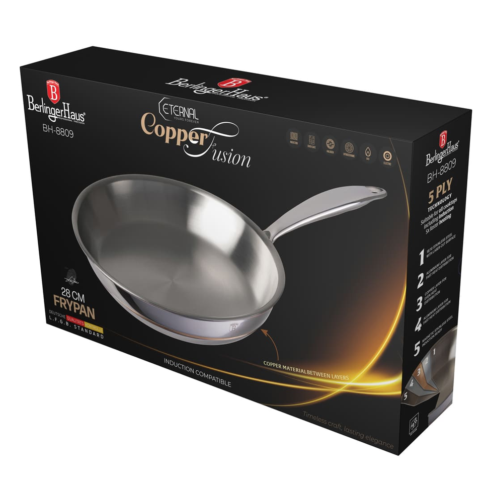Frypan, 28 cm | Copper Touch | Berlinger Haus BH8809