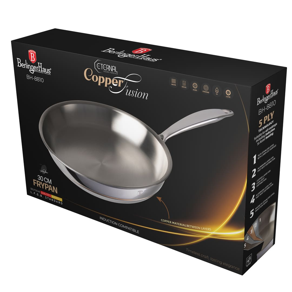 Frypan, 30 cm | Copper Touch Collection | Berlinger Haus BH8810