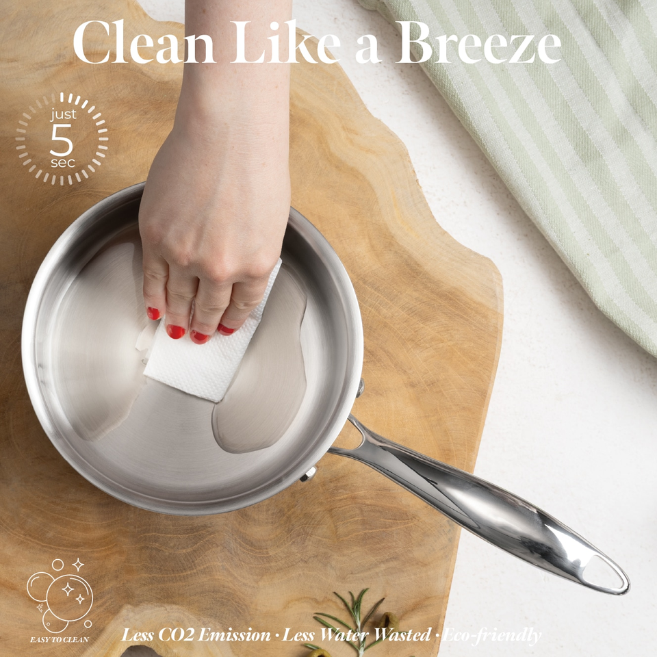 Saucepan with Lid, 16 cm | Copper Touch Collection | Berlinger Haus BH8811