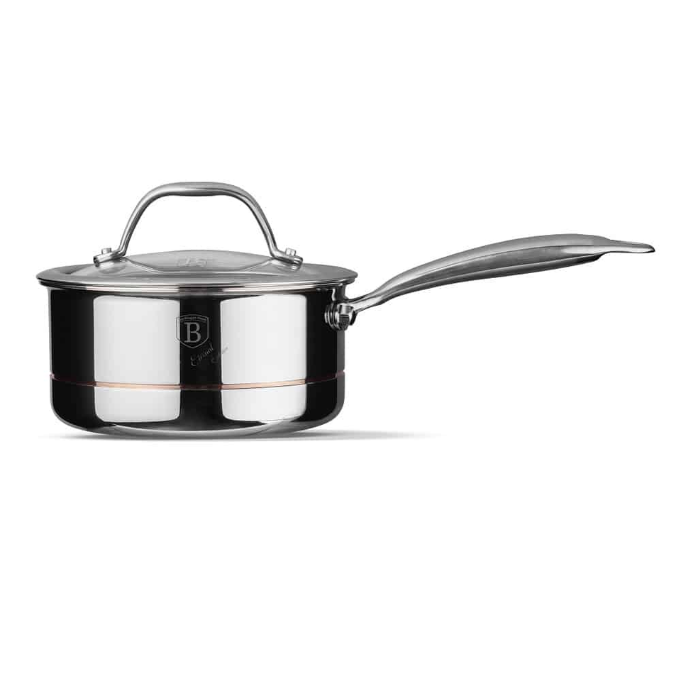 Saucepan with Lid, 16 cm | Copper Touch Collection | Berlinger Haus BH8811
