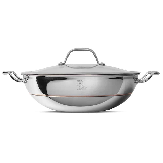 Wok with Lid, 28 cm | Copper Touch Collection | Berlinger Haus BH8813