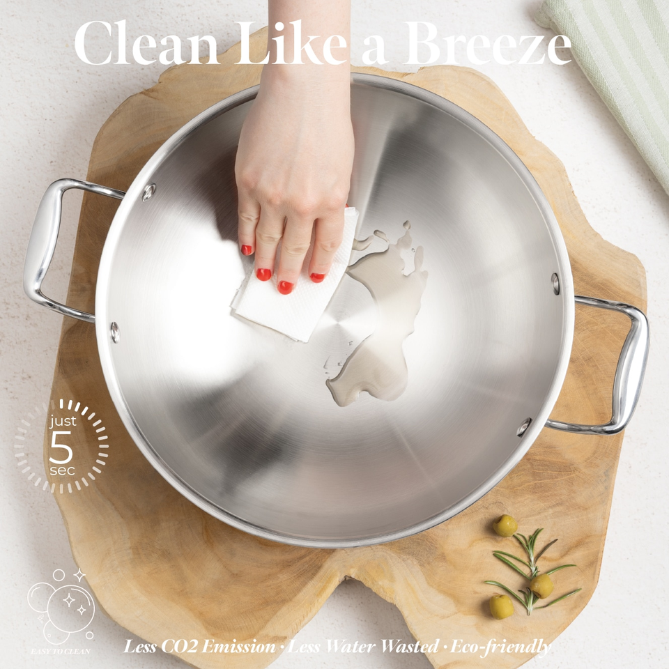 Wok with Lid, 28 cm | Copper Touch Collection | Berlinger Haus BH8813
