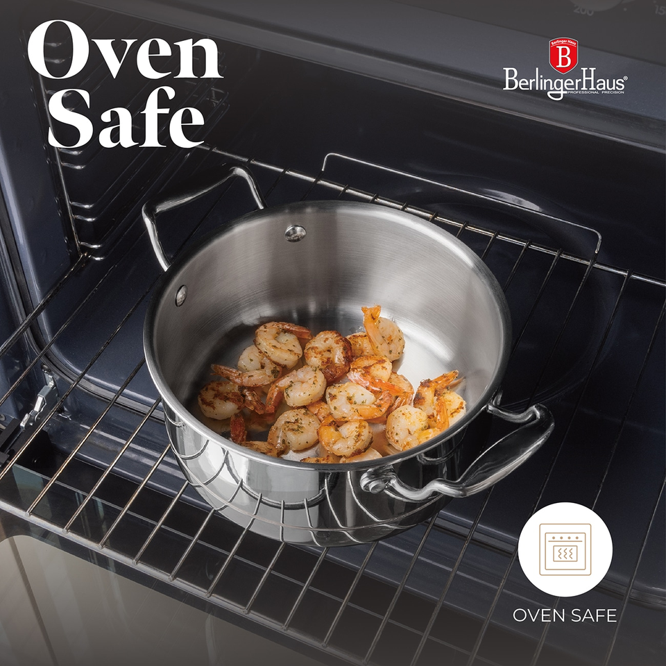 Casserole with Lid, 20 cm | Copper Touch Collection | Berlinger Haus BH8814