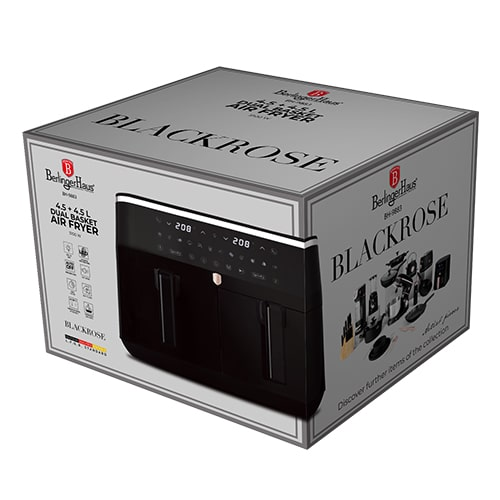 Dual Basket Air Fryer, 4.5 + 4.5 L Berlinger Haus BH9883