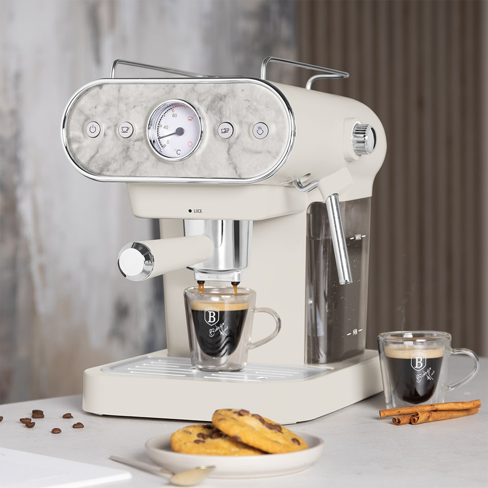Espresso Coffee Maker, 3 in 1 Berlinger Haus BH9859