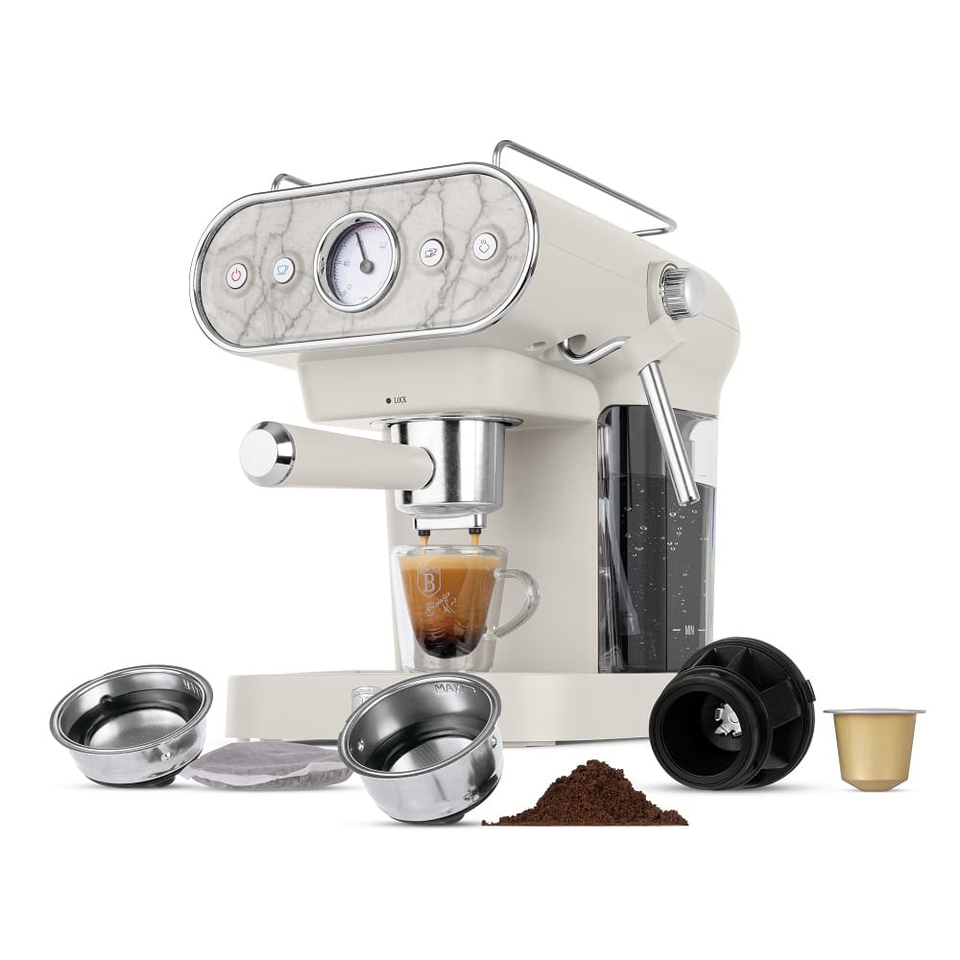 Espresso Coffee Maker, 3 in 1 Berlinger Haus BH9859