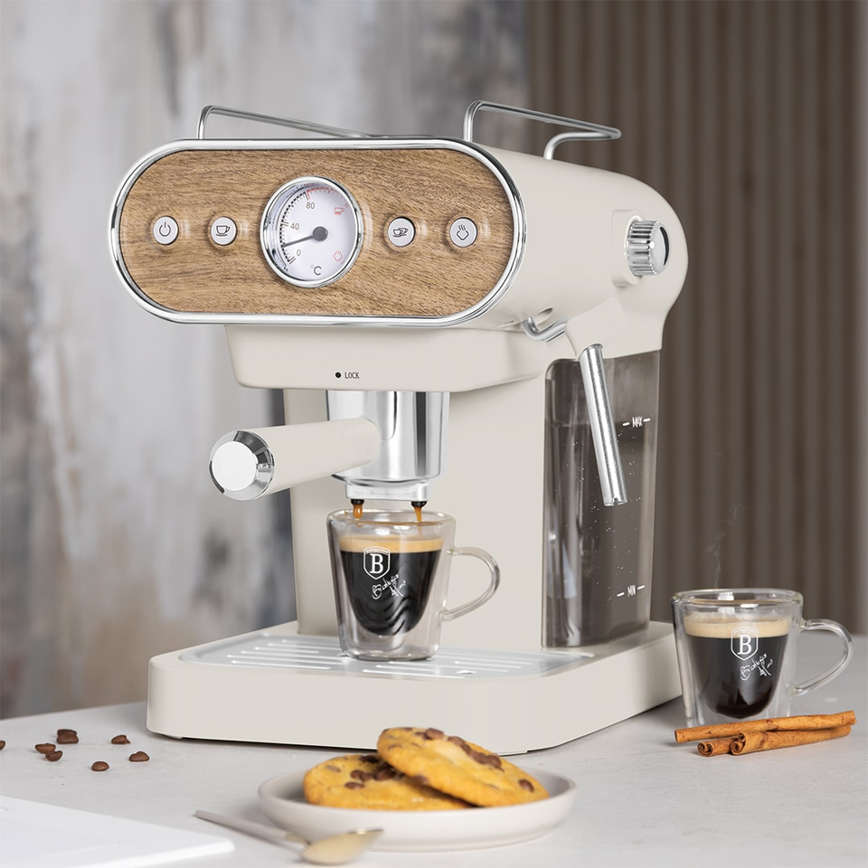 Espresso Coffee Maker, 3 in 1 Berlinger Haus BH9854