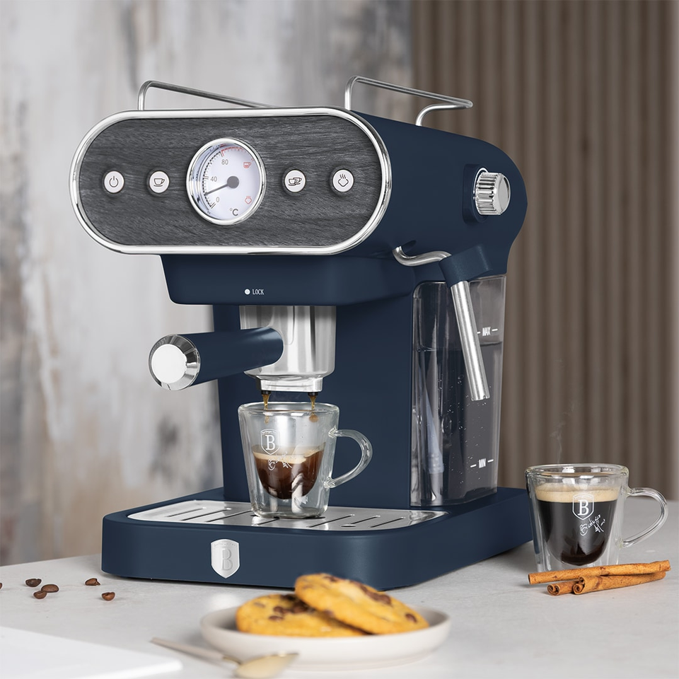 Espresso Coffee Maker, 3 in 1 Berlinger Haus BH9858