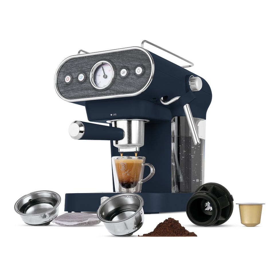 Espresso Coffee Maker, 3 in 1 Berlinger Haus BH9858