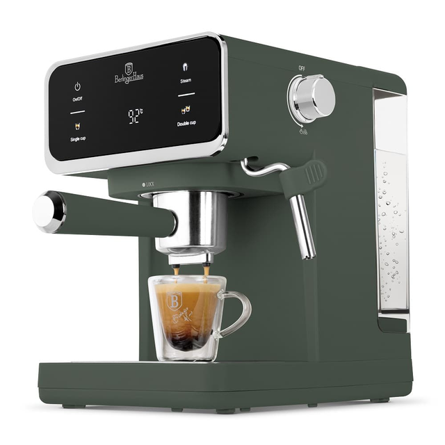 Digital Espresso Coffee Maker, 3 in 1 Berlinger Haus BH9850