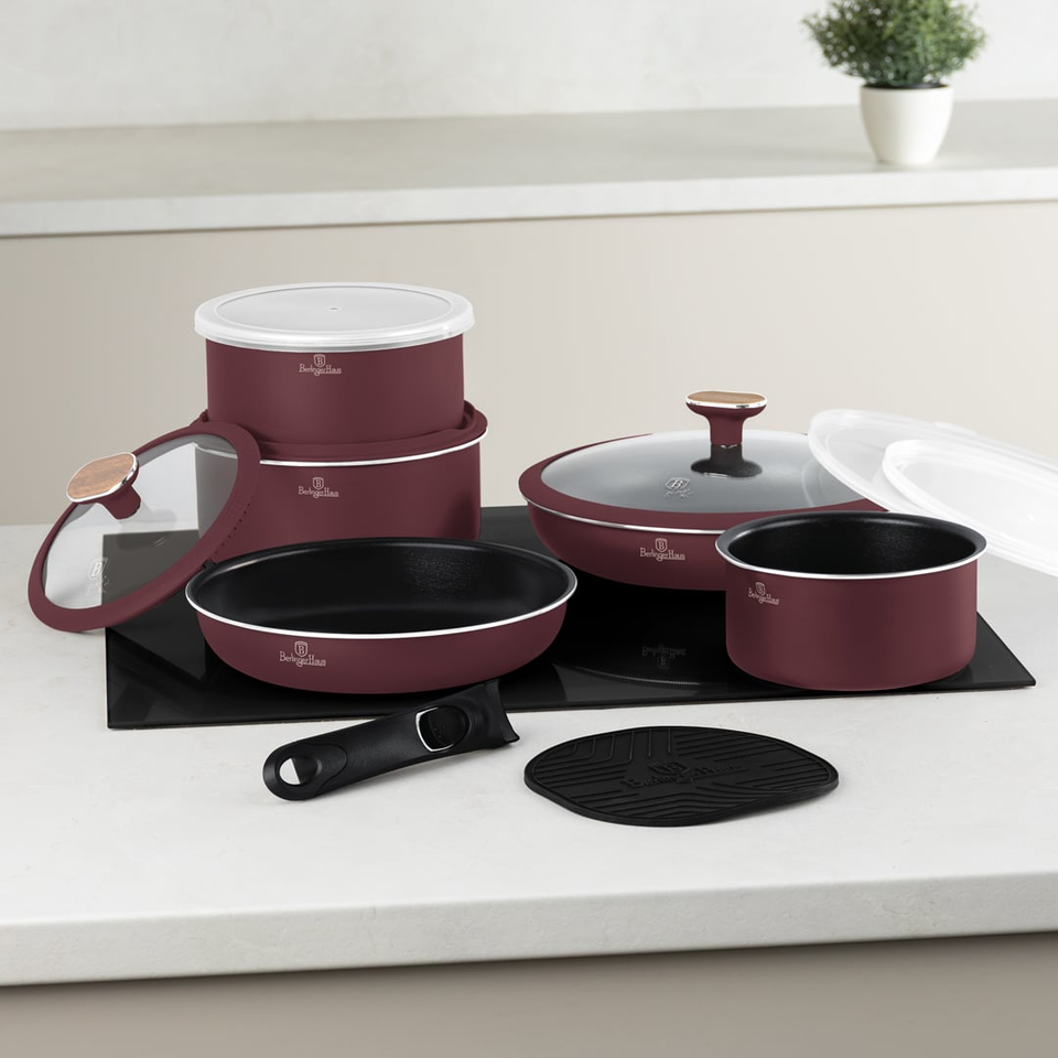 13-Piece Cookware Set, Leonardo Nordic Collection – Berlinger Haus BH8418