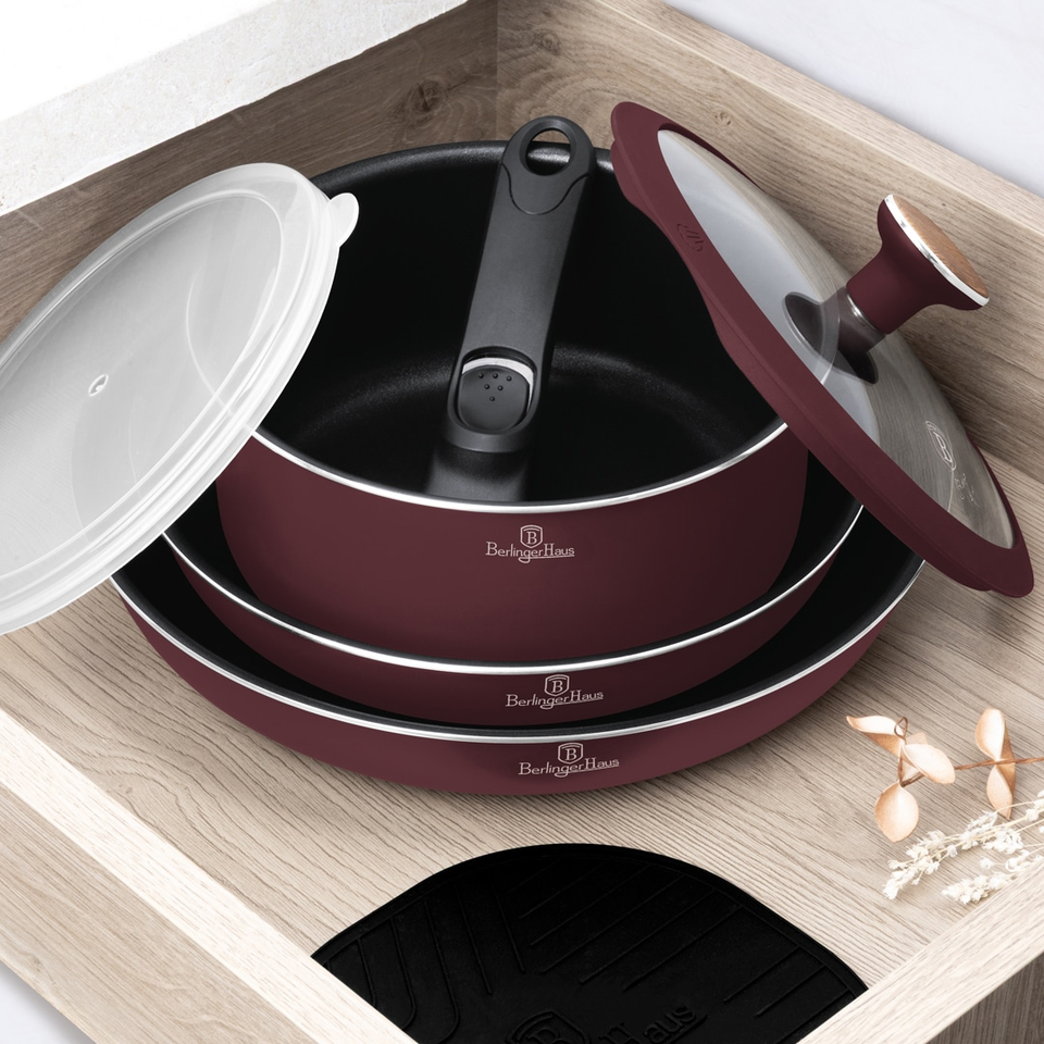 13-Piece Cookware Set, Leonardo Nordic Collection – Berlinger Haus BH8418