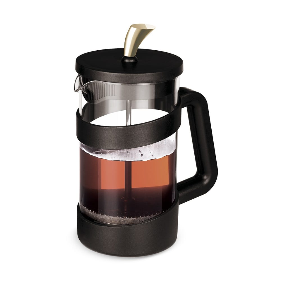 Coffee & Tea Plunger, 600 ml, Black–Gold | Berlinger Haus BH8722