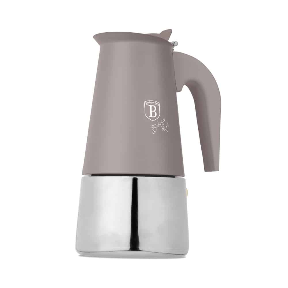 Coffee Maker, 6 Cups, Matt Taupe – Berlinger Haus BH8910