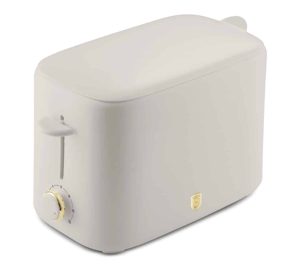 Toaster with Cover, Sahara Matt Cream | Berlinger Haus