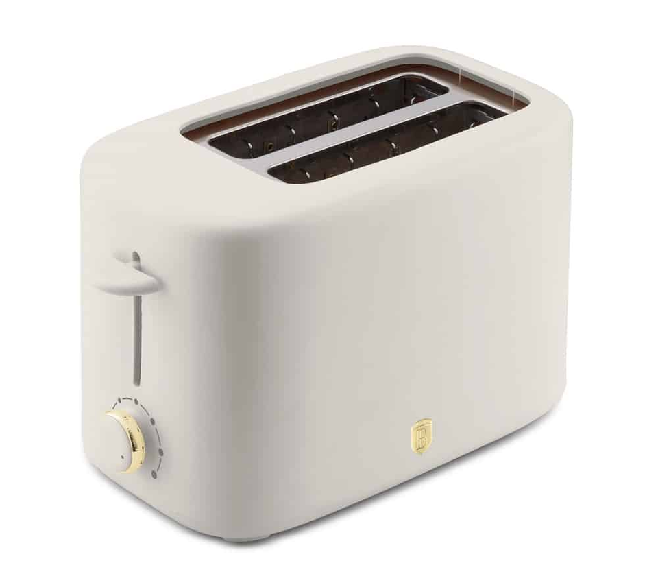 Toaster with Cover, Sahara Matt Cream | Berlinger Haus