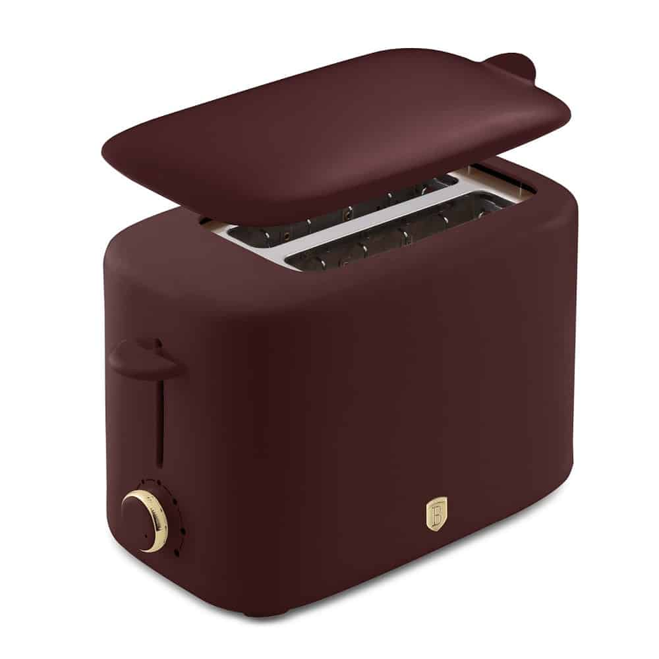 Toaster with Cover, Matt Bordeaux | Berlinger Haus BH9700