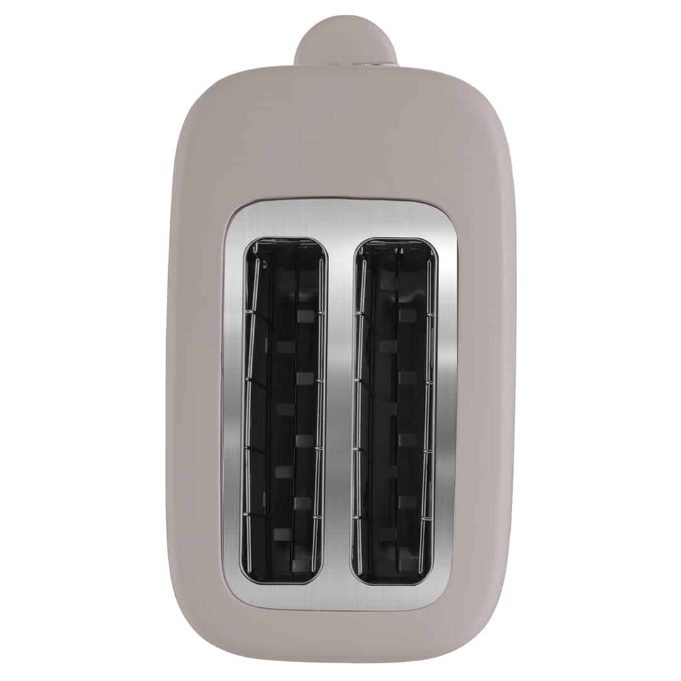 Toaster with Cover, Matt Taupe | Berlinger Haus BH9701
